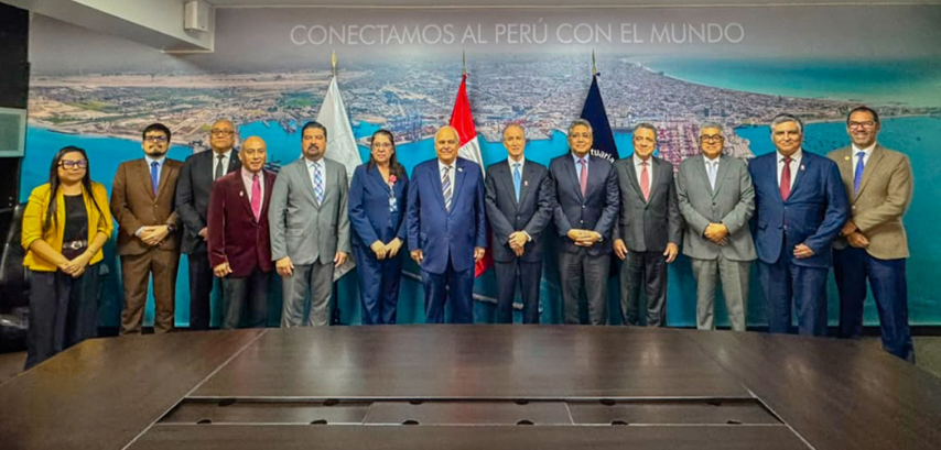 Guatemala y Perú estrechan lazos de Cooperación en materia portuaria